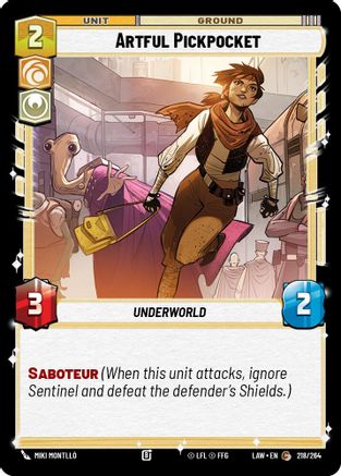 Artful Pickpocket (218/264) - ALT - Common