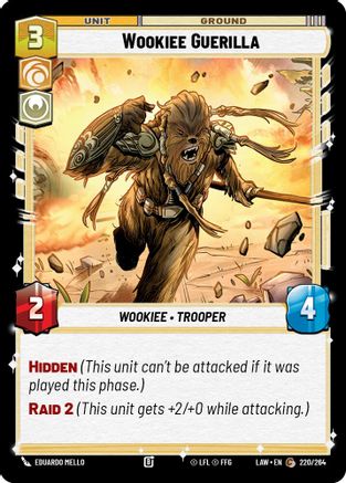 Wookiee Guerilla (220/264) - ALT - Common