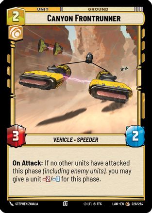 Canyon Frontrunner (228/264) - ALT - Common