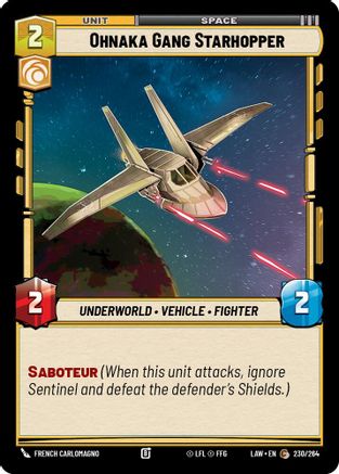 Ohnaka Gang Starhopper (230/264) - ALT - Common