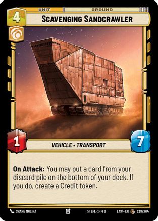 Scavenging Sandcrawler (238/264) - ALT - Common