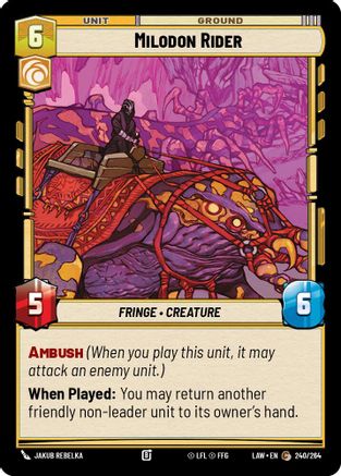 Milodon Rider (240/264) - ALT - Common