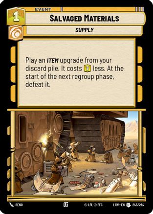 Salvaged Materials (245/264) - ALT - Uncommon
