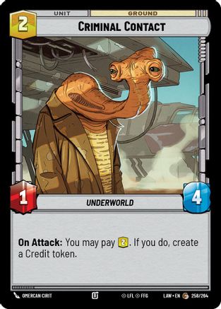 Criminal Contact (258/264) - ALT - Common