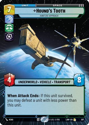 Hound's Tooth - Hunters' Approach (Hyperspace) (297) - ALT - Rare