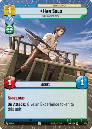 Han Solo - Hibernation Sick (Hyperspace) (301) - ALT - Special