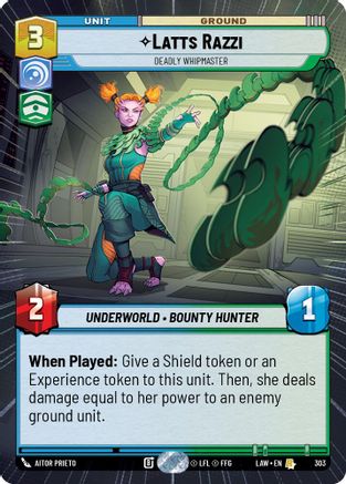 Latts Razzi - Deadly Whipmaster (Hyperspace) (303) - ALT - Rare