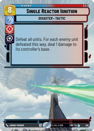 Single Reactor Ignition (Hyperspace) (308) - ALT - Legendary