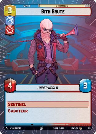 Bith Brute (Hyperspace) (313) - ALT - Common