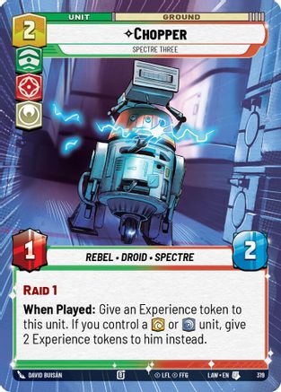 Chopper - Spectre Three (Hyperspace) (319) - ALT - Uncommon