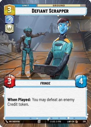 Defiant Scrapper (Hyperspace) (326) - ALT - Common