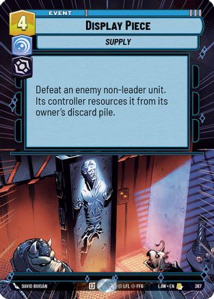 Display Piece (Hyperspace) (367) - ALT - Rare
