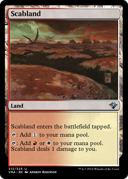 Scabland (VMA-312) - uncommon - Foil