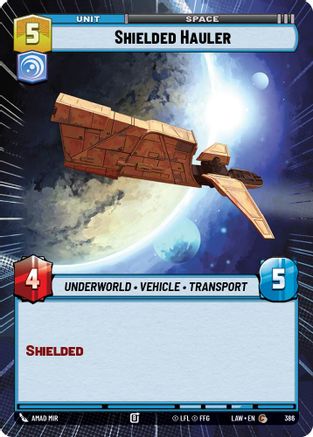 Shielded Hauler (Hyperspace) (386) - ALT - Common