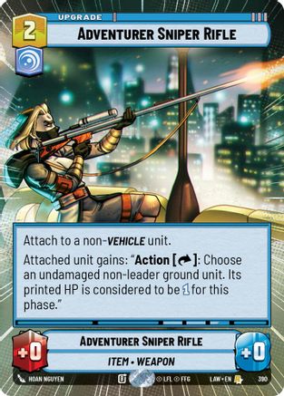 Adventurer's Sniper Rifle (Hyperspace) (390) - ALT - Rare