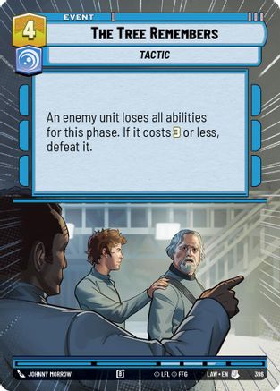 The Tree Remembers (Hyperspace) (396) - ALT - Uncommon