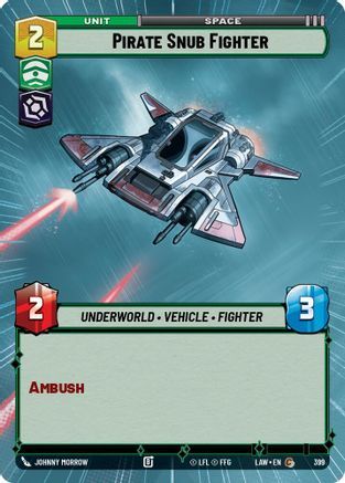 Pirate Snub Fighter (Hyperspace) (399) - ALT - Common