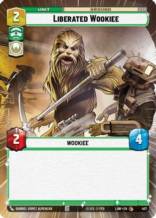 Liberated Wookie (Hyperspace) (407) - ALT - Common