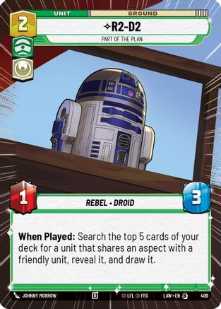 R2-D2 - Part of the Plan (Hyperspace) (409) - ALT - Special
