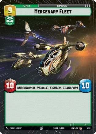 Mercenary Fleet (Hyperspace) (428) - ALT - Common