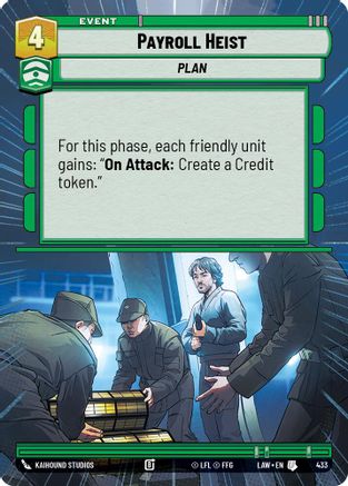 Payroll Heist (Hyperspace) (433) - ALT - Uncommon