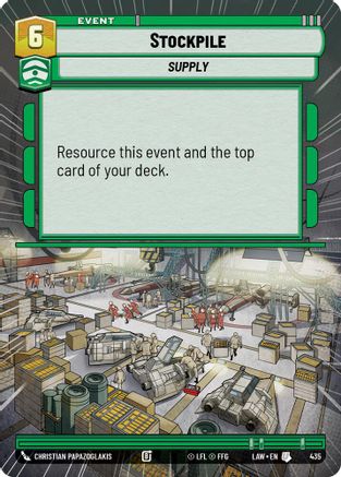 Stockpile (Hyperspace) (435) - ALT - Rare