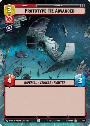 Prototype TIE Advanced (Hyperspace) (439) - ALT - Common