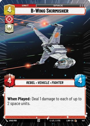 B-Wing Skirmisher (Hyperspace) (447) - ALT - Common