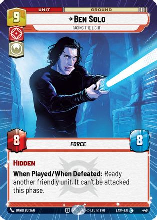 Ben Solo - Facing the Light (Hyperspace) (449) - ALT - Legendary