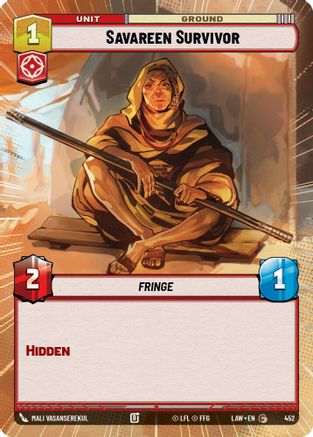 Savareen Survivor (Hyperspace) (452) - ALT - Common