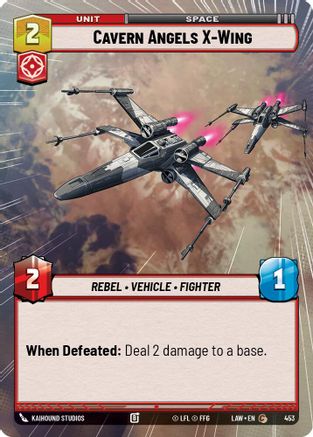 Cavern Angels X-Wing (Hyperspace) (453) - ALT - Common