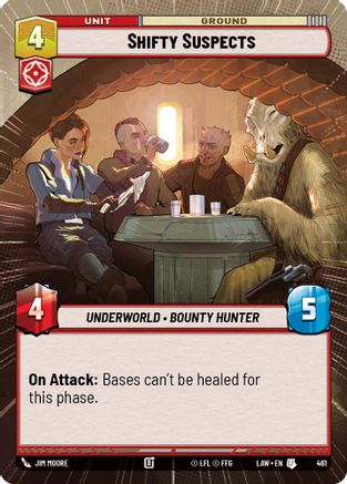 Shifty Suspects (Hyperspace) (461) - ALT - Uncommon