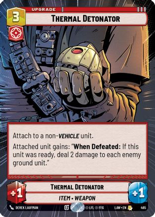 Thermal Detonator (Hyperspace) (465) - ALT - Rare