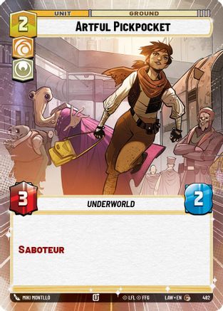 Artful Pickpocket (Hyperspace) (482) - ALT - Common