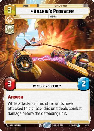 Anakin's Podracer - So Wizard! (Hyperspace) (483) - ALT - Legendary