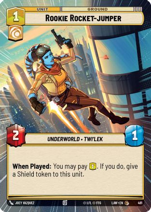 Rookie Rocket-jumper (Hyperspace) (491) - ALT - Common