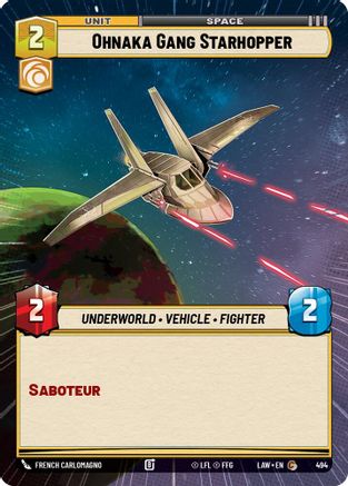 Ohnaka Gang Starhopper (Hyperspace) (494) - ALT - Common