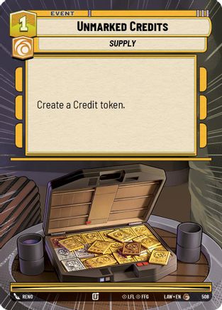 Unmarked Credits (Hyperspace) (508) - ALT - Common