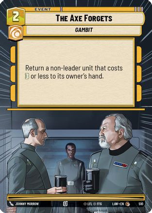 The Axe Forgets (Hyperspace) (510) - ALT - Common