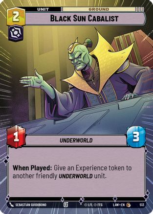Black Sun Cabalist (Hyperspace) (513) - ALT - Common