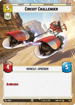 Circuit Challenger (Hyperspace) (519) - ALT - Common