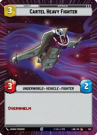Cartel Heavy Fighter (Hyperspace) (523) - ALT - Common