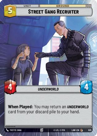 Street Gang Recruiter (Hyperspace) (525) - ALT - Common