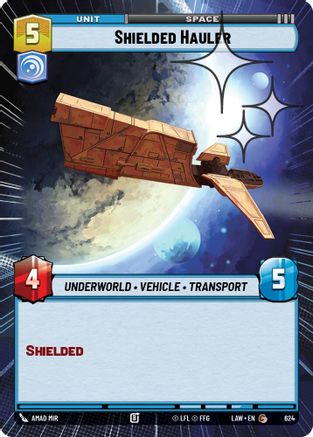 Shielded Hauler (Hyperspace Foil) (386) - ALT - Common - Foil