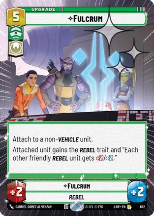 Fulcrum (Hyperspace Foil) (414) - ALT - Rare - Foil