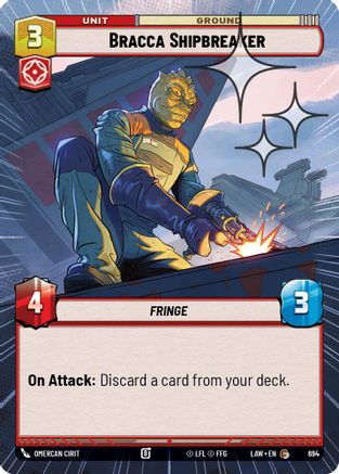 Bracca Shipbreaker (Hyperspace Foil) (456) - ALT - Common - Foil