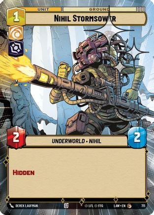 Nihil Stormsower (Hyperspace Foil) (473) - ALT - Common - Foil