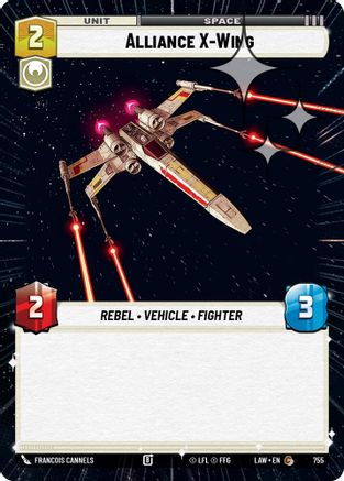 Alliance X-Wing (Hyperspace Foil) (517) - ALT - Common - Foil