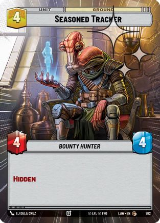 Seasoned Tracker (Hyperspace Foil) (524) - ALT - Common - Foil