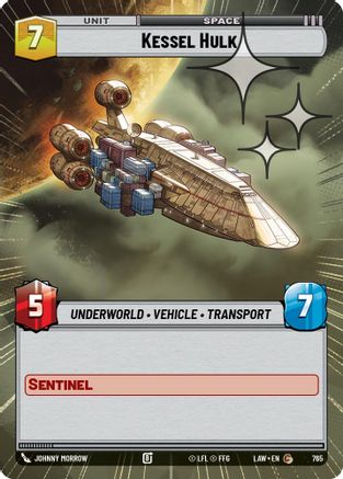 Kessel Hulk (Hyperspace Foil) (527) - ALT - Common - Foil
